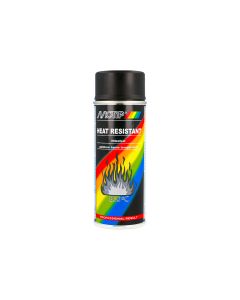 Motip Paint Black Heat Resistant 400Ml