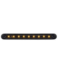 Optibeam Dark Phantom markeringsljus, amber (orange), 0,5 m, ADR