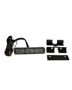 LED-varningsljus 6LED med snabb fäste gul