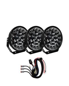 3-Pack W9 Phoenix DARK EDITION 160W