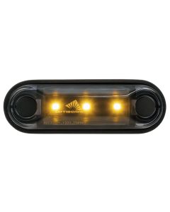 Optibeam Dark Phantom markeringsljus gul 0,5 m ADR