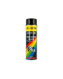 Motip Rally Svart blank 500Ml