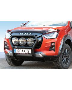 X-RACK Isuzu D-Max 21-24 extraljusfäste (frontbåge) för 3st lampor