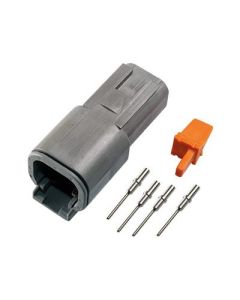 Deutsch DTM 4-stift. 0,5 mm2
