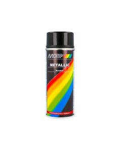 Motip Paint Metal Black 400Ml