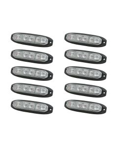 LED-blixtljus 6LED X6 10pack