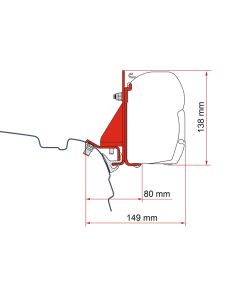 Fiamma markisadapter F45 VW T5/T6
