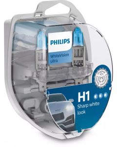 H1 Halogenlampor WhiteVision Ultra 3700K