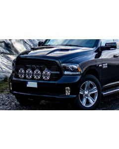 SEEKER 120W LED Extraljus Grill Kit Dodge RAM