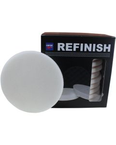 Cartec Finishing Pad White Flat 135x12mm