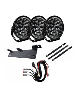 3-Pack W9 Phoenix 9" DARK EDITION extraljuspaket