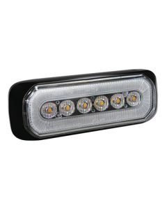 LED-blixtljus, med led-cirkel 12-24V