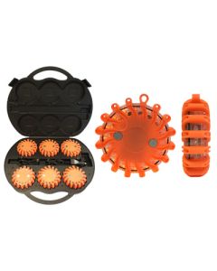 LED-varningsljus laddbar portfölj puck-serie