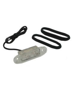 LED-positionsljus 2xLED, flush montering, Boreman 9-30V