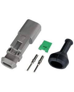 Deutsch DT 2-stift. 0,5 till 1,5 mm2