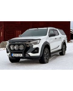 X-RACK Isuzu D-Max 25- extraljusfäste (frontbåge) för 3st lampor