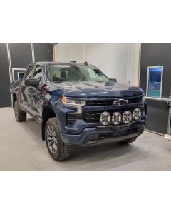 Q-LIGHT Chevrolet Silverado 1500 DIESEL 23- Extraljusfäste (extraljusbåge) för 4st lampor