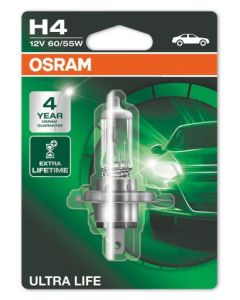 H4 Osram Ultra Life 4 års garanti, 1st