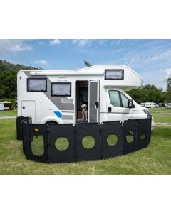 Hundhage, hopfällbar