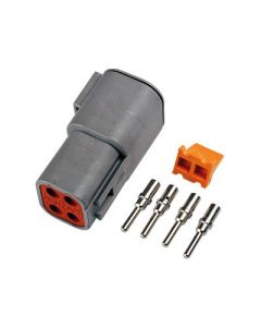 Deutsch DTP 4-stift. 2-3 mm2