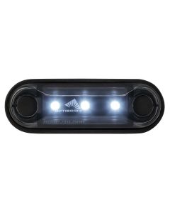 Optibeam Dark Phantom markeringsljus vit, 0,5 m, ADR