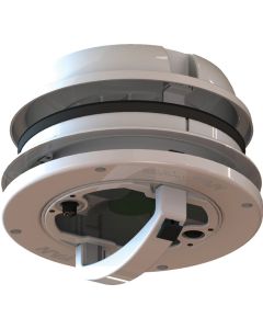 MAXXFAN Dome Plus takfläkt inkl. LED-belysning, vit