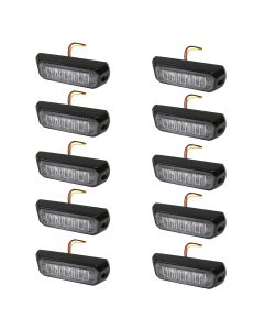 LED-blixtljus 3LED M3S 10 PACK